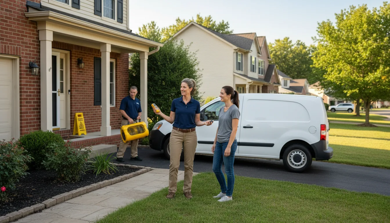Residential water damage restoration in Minnesota